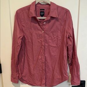Gap Perfect Shirt Button Down- Women’s Med